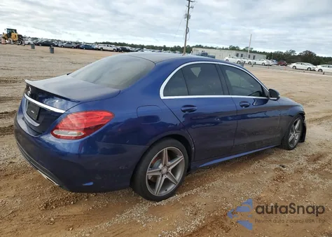 2017 Mercedes-Benz C 300 from USA, damaged, VIN 55SWF4JB7HU207609